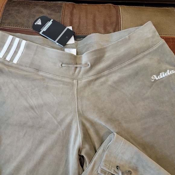 Adidas Velour Straight Leg Track Pants Size 2XL ~ NEW with Tags!! - Picture 4 of 16